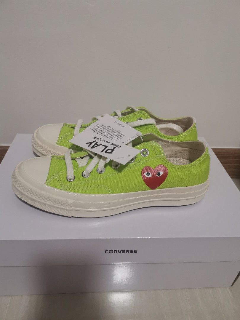 Cdg green converse new arrivals