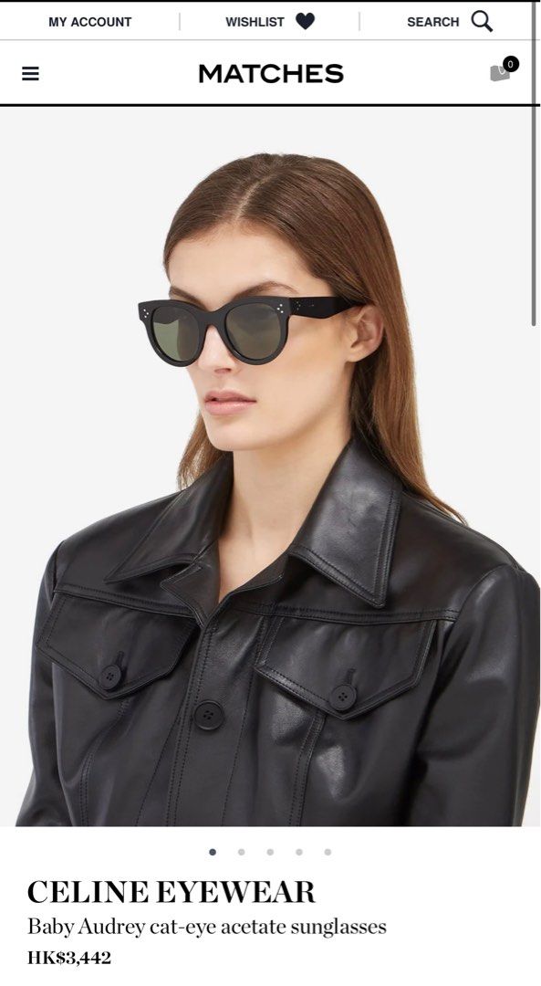 セリーヌ CELINE Baby Audrey ベイビーオードリー サングラス Sunglasses | Celine CL4003IN Baby Audrey - ALEXANDER DAAS