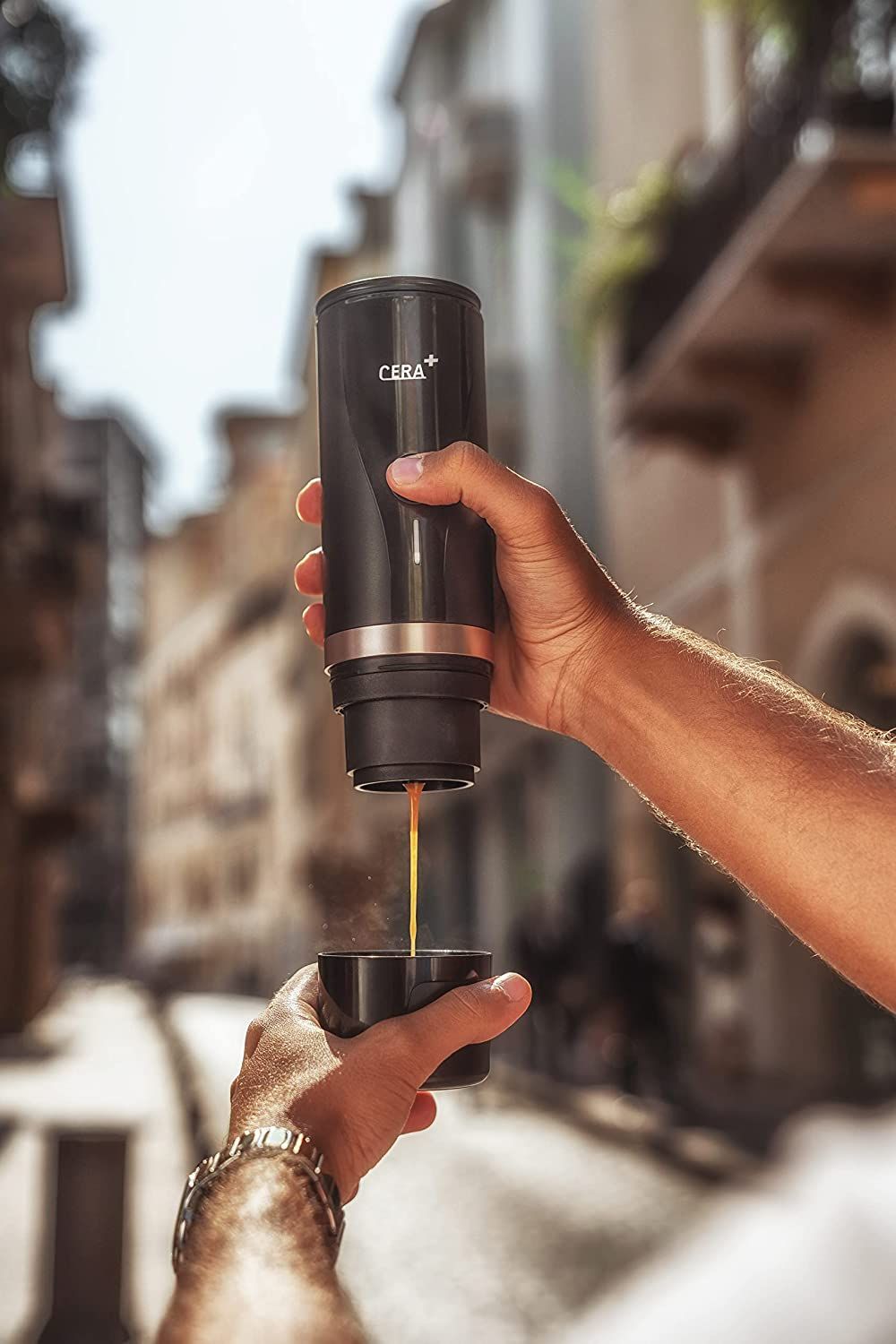 Travel coffee maker 2025 for car