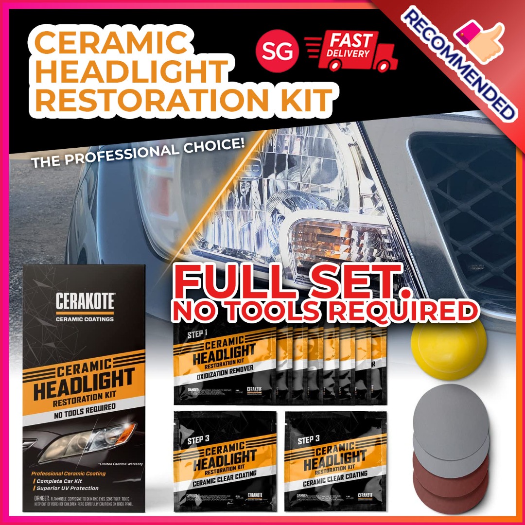 Cerakote Headlight Restoration Kit Review