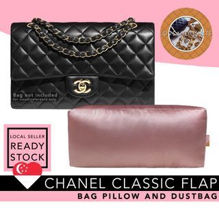chanel classic black flap bag