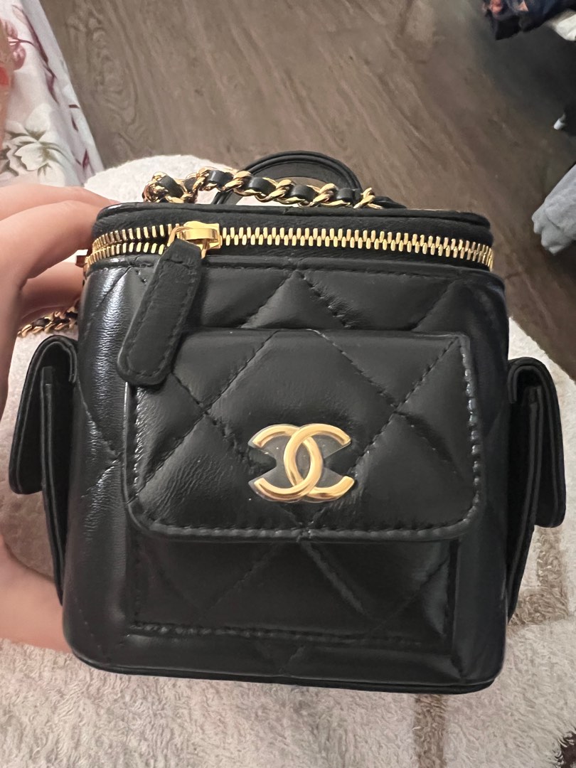 Chanel Small Vanity Bag, Luxury, Bags & Wallets on Carousell