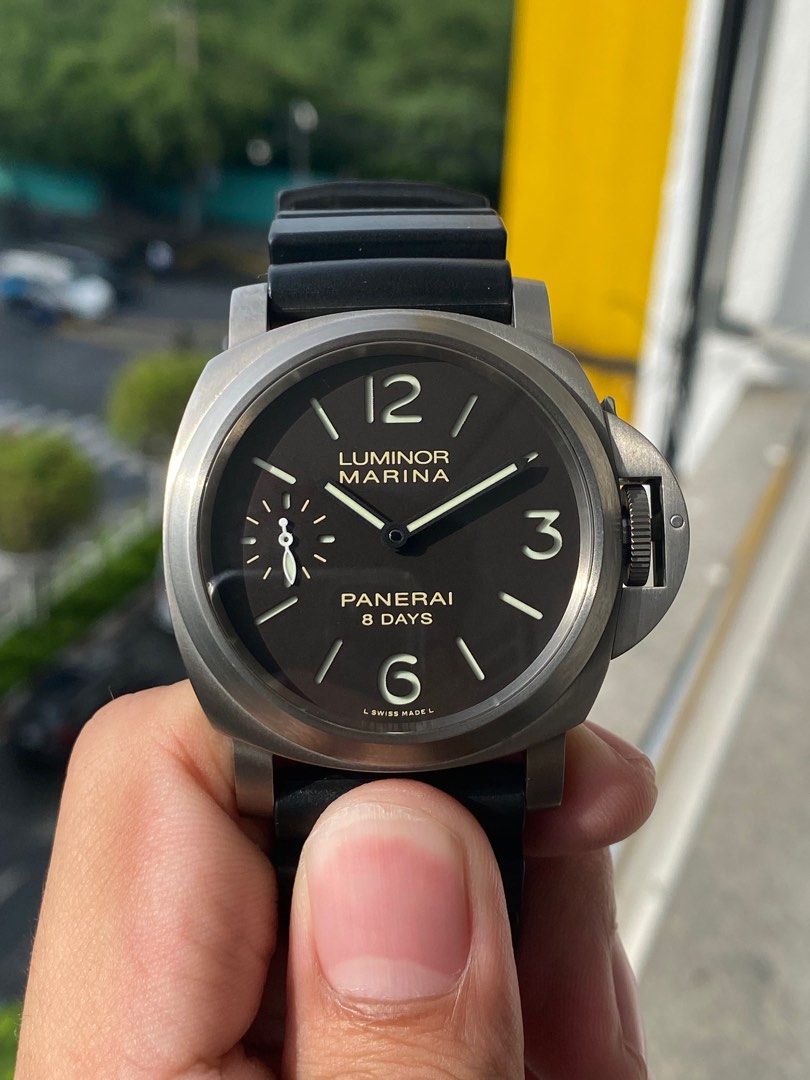 Panerai hotsell luminor titanium