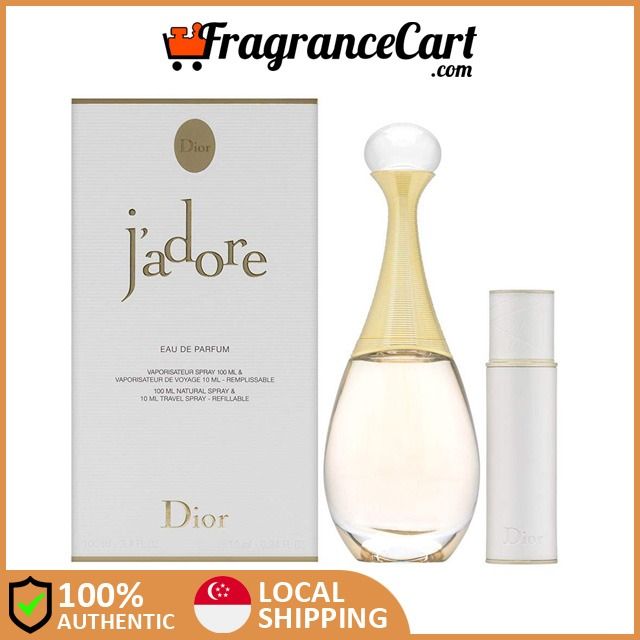 Christian Dior J adore EDP 2 Pcs Travel Set For Women 100ml