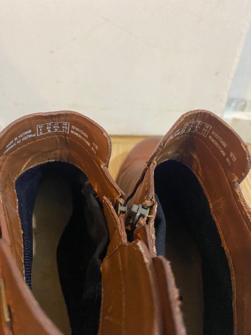 clarks brown ankle boots