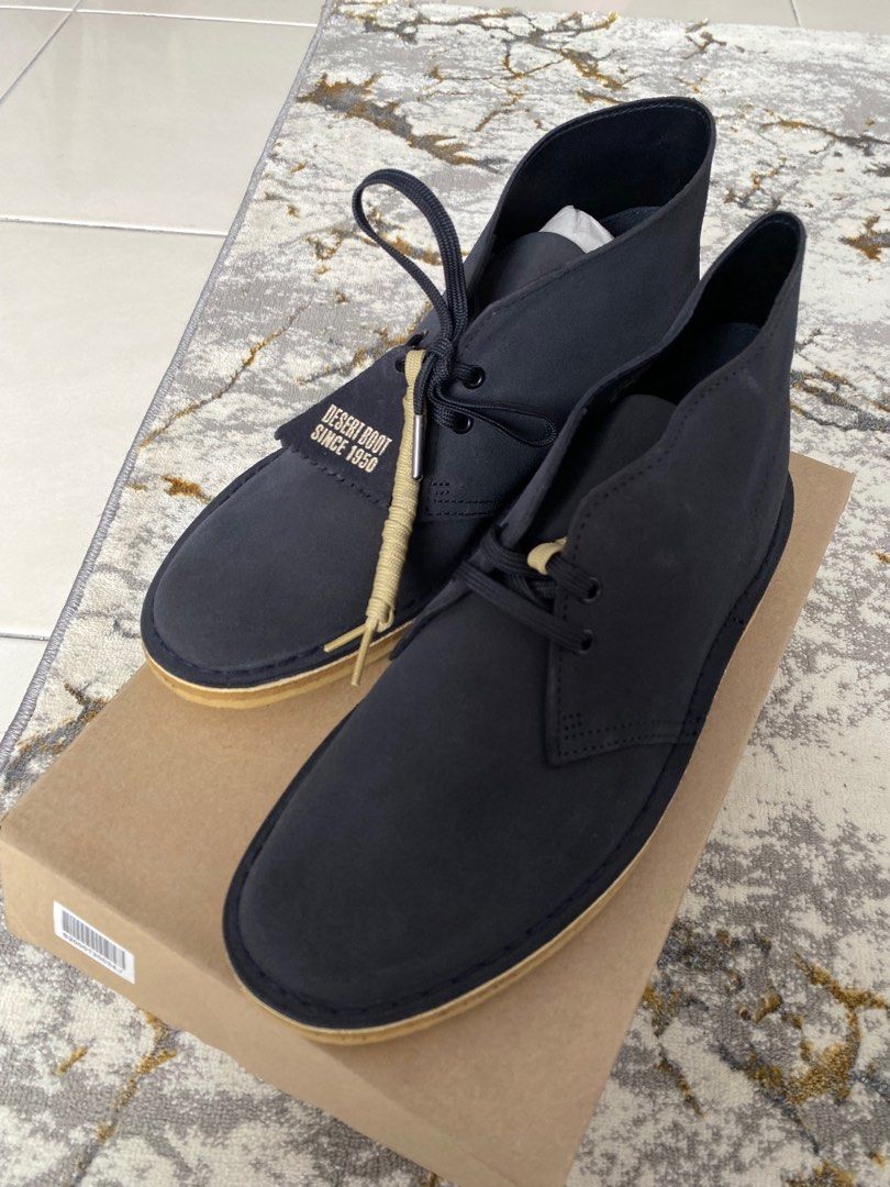 Clarks wingtip hot sale desert boots