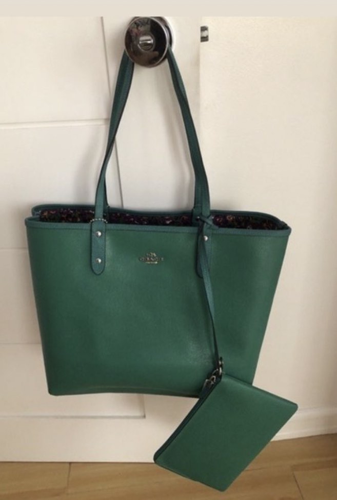 Coach Reversible Tote On Carousell