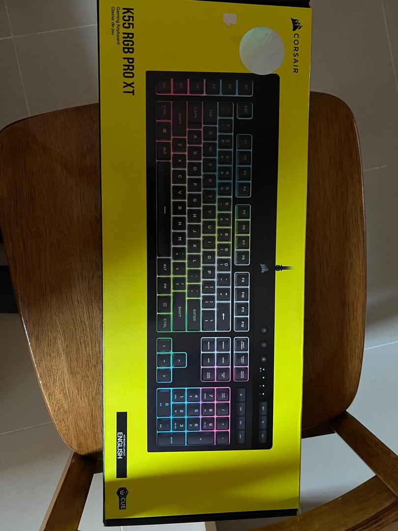 Corsair K55 RGB Pro XT Gaming Keyboard, 電腦＆科技, 電腦周邊及配件