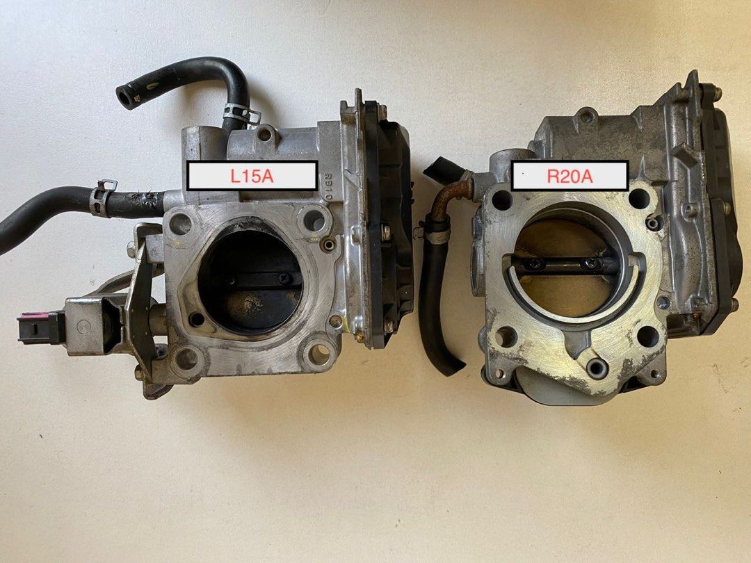 Upgrade 55mm throttle body for l15a honda fit jazz city grace freed ge6