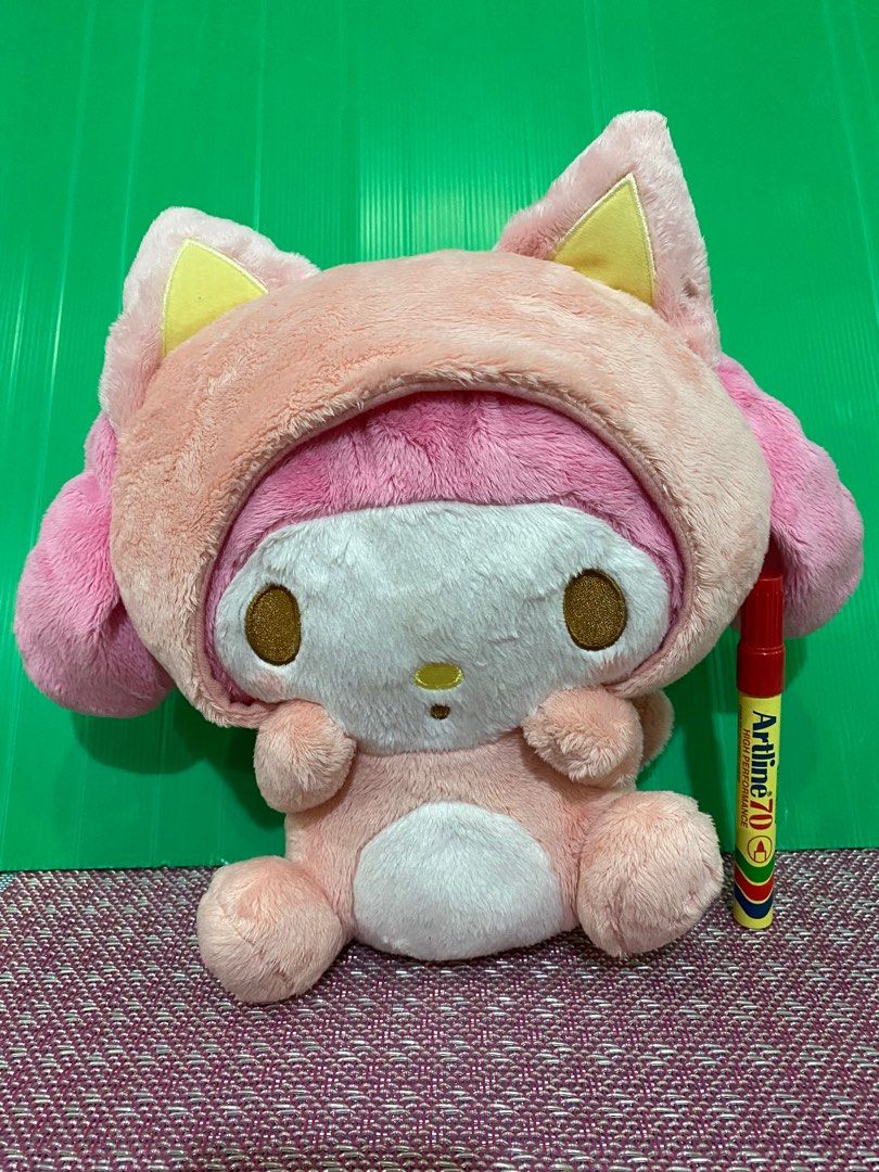 Cute My Melody Plush, Hobbies & Toys, Toys & Games on Carousell