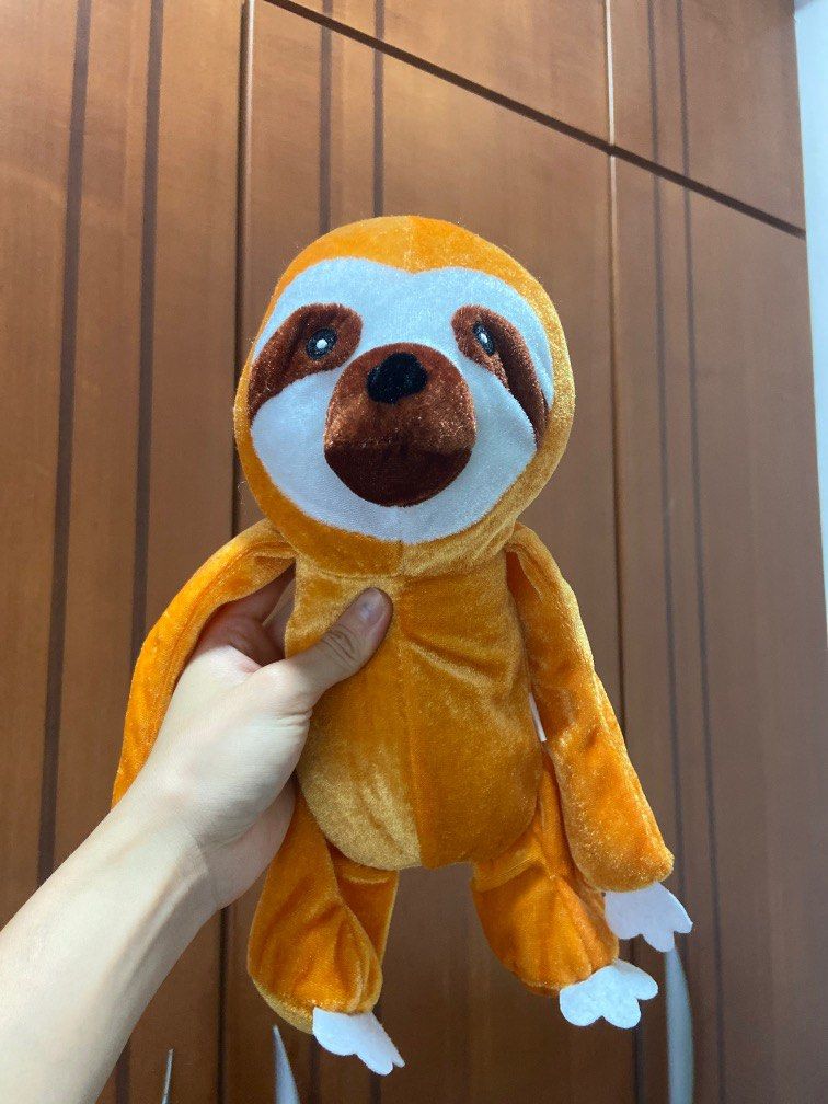 Cute Sloth soft toy, Hobbies & Toys, Toys & Games on Carousell