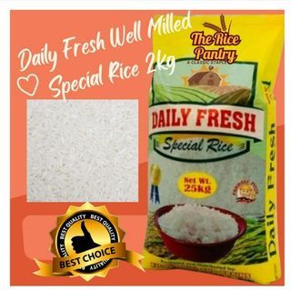 Daily Fresh Well Milled Special Rice (2kg,5KG,10KG,25KG)