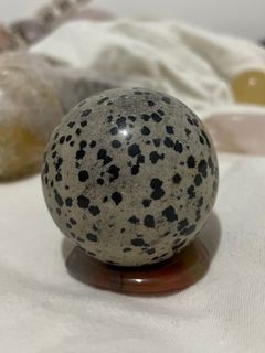 Dalmatian Jasper Crystal Sphere