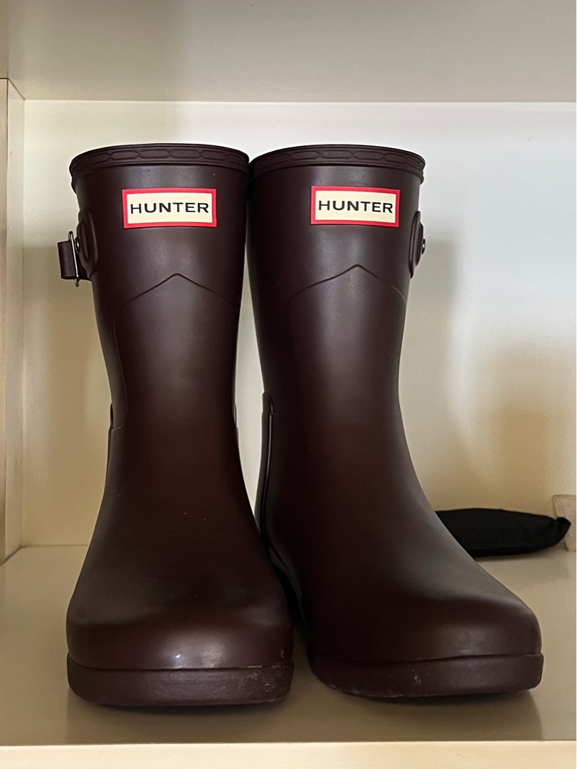 Designer short rain outlet boots