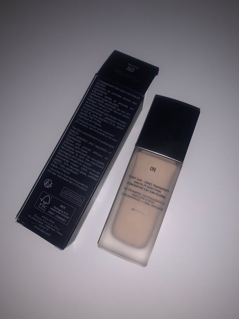 Dior Forever Fluid Foundation Matte 24hour no transfer SPF 20
