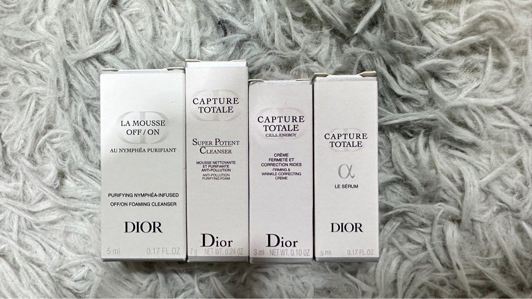 Dior Travel Size Skincare, Beauty & Personal Care, Face, Face Care on  Carousell