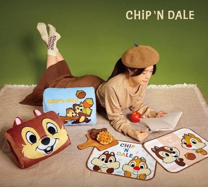 チップ＆デール ブランケット MICKEY'S BAKERY JDS - Mickey's Bakery Collection x Chip & Dale Reversible