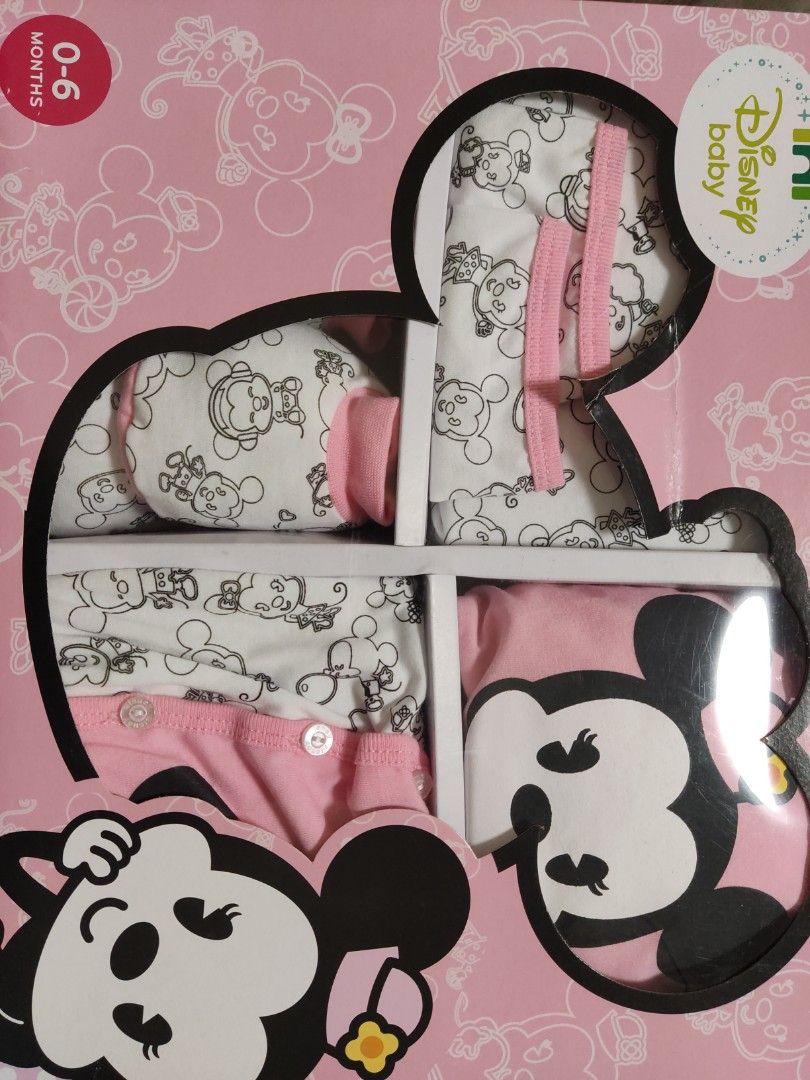 Disney Prince Newborn Baby Gift Set – 3 Pcs Premium Cotton Clothing Essentials for 0–6 Months main image 1