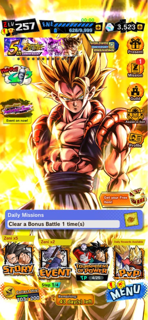 Dragon Ball Legends Account, Video Gaming, Video Games, Others on Carousell