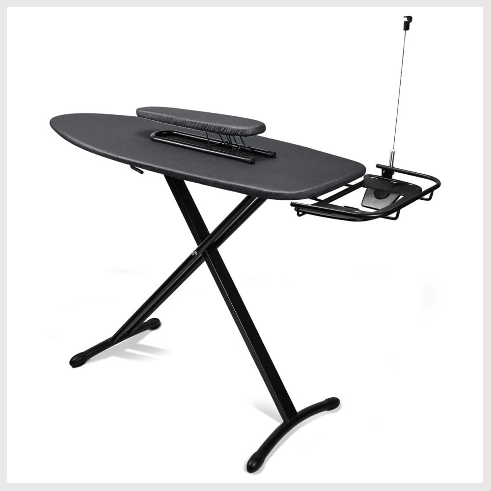 Duwee Ironing Board 18''x48'' with Retractable Iron Rest, Extra Large