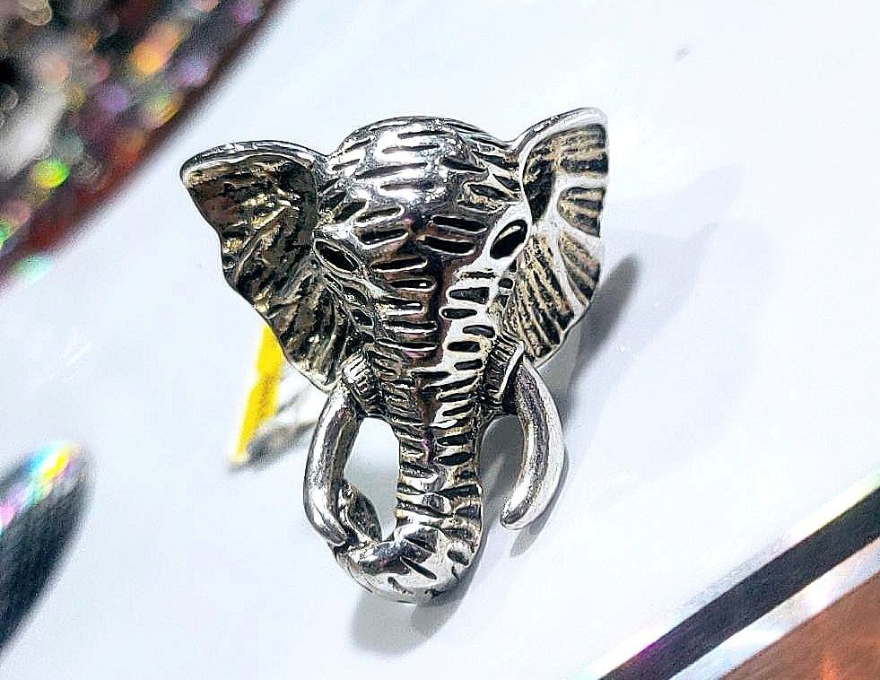 Buy Bali Legacy Sterling Silver Elephant Ring, Silver Ring, Animal Ring,  Gifts For Her, Silver Jewelry 4.25 Grams at ShopLC.