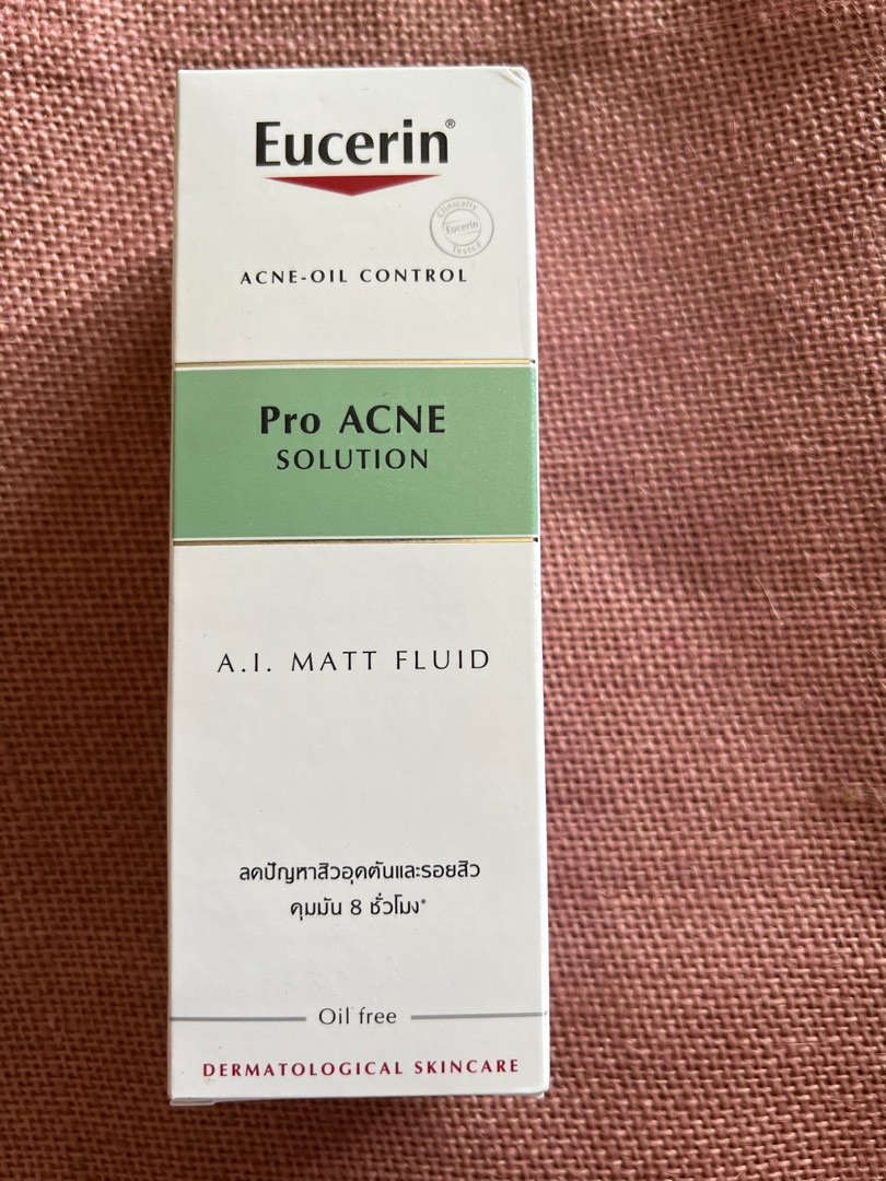 Eucerin Pro Acne Solution A.I. Matt Fluid 50ml. Contains Salicylic