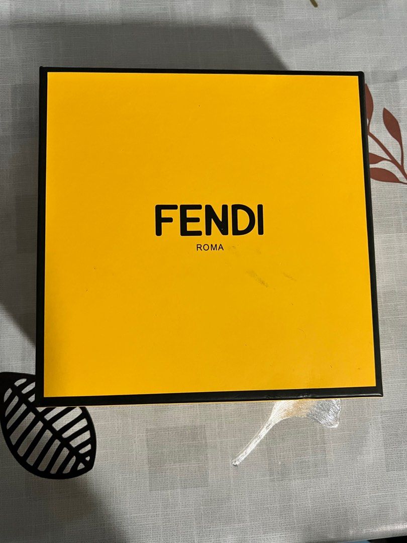 Fendi yellow headband discount