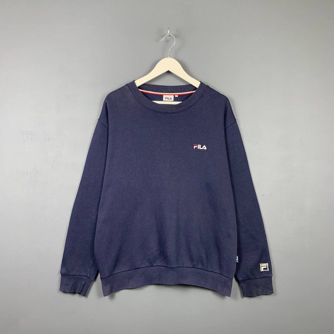 Fila Sweatshirt Men s Fashion Activewear on Carousell