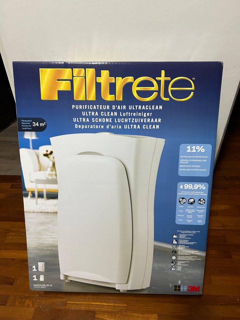 Filtrete ultra clean air purifier by 3M