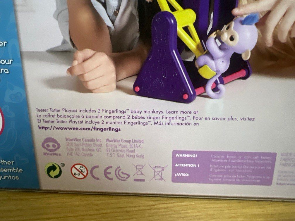 Fingerlings teeter totter playset hotsell