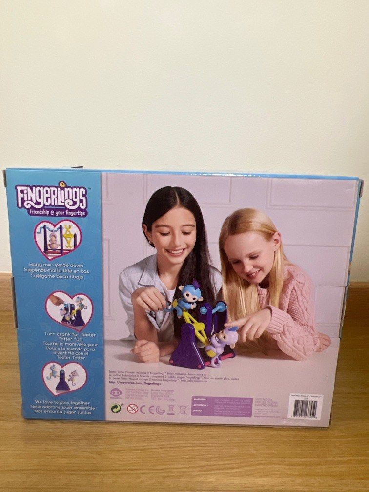 Fingerlings teeter totter top