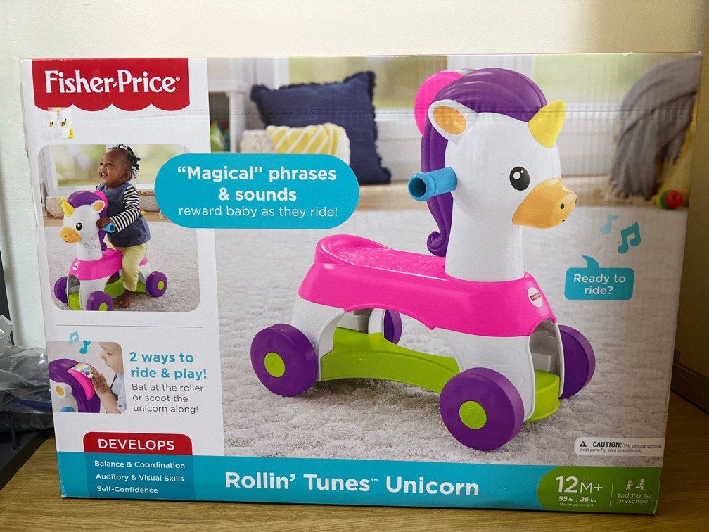Rollin tunes top unicorn fisher price
