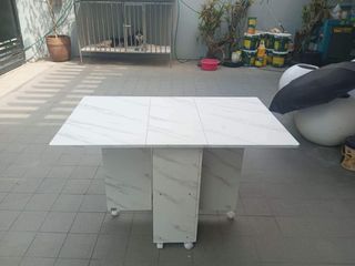 Folding Marble Dining Table