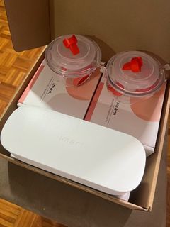 🚨🚨🚨For Sale 🚨🚨🚨  Imani i2 Plus Handsfree Wearable Breastpump with Charging Dock (Pair)   Purchased: June 14,2023  Php12,500