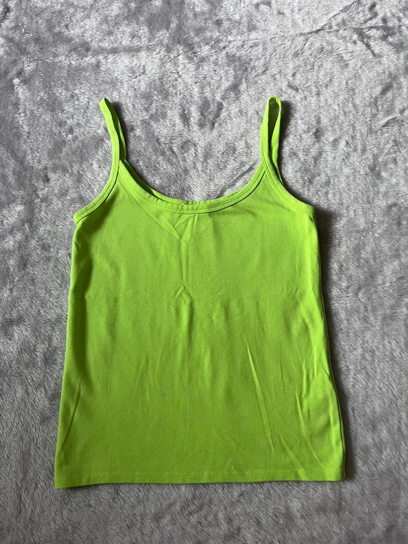 Forever 21 Light Green Spaghetti Strap Top