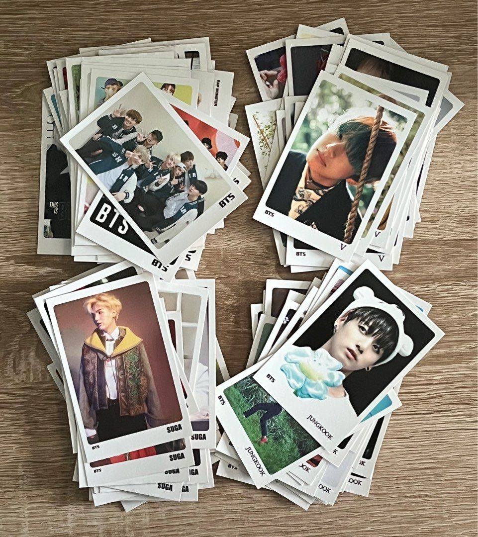 Complimentary BTS Photocards  Get complimentary BTS photocards