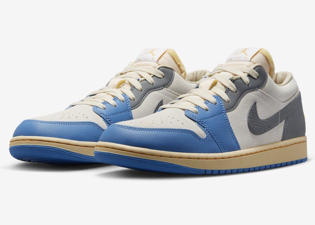 Air jordan 1 orange discount courir
