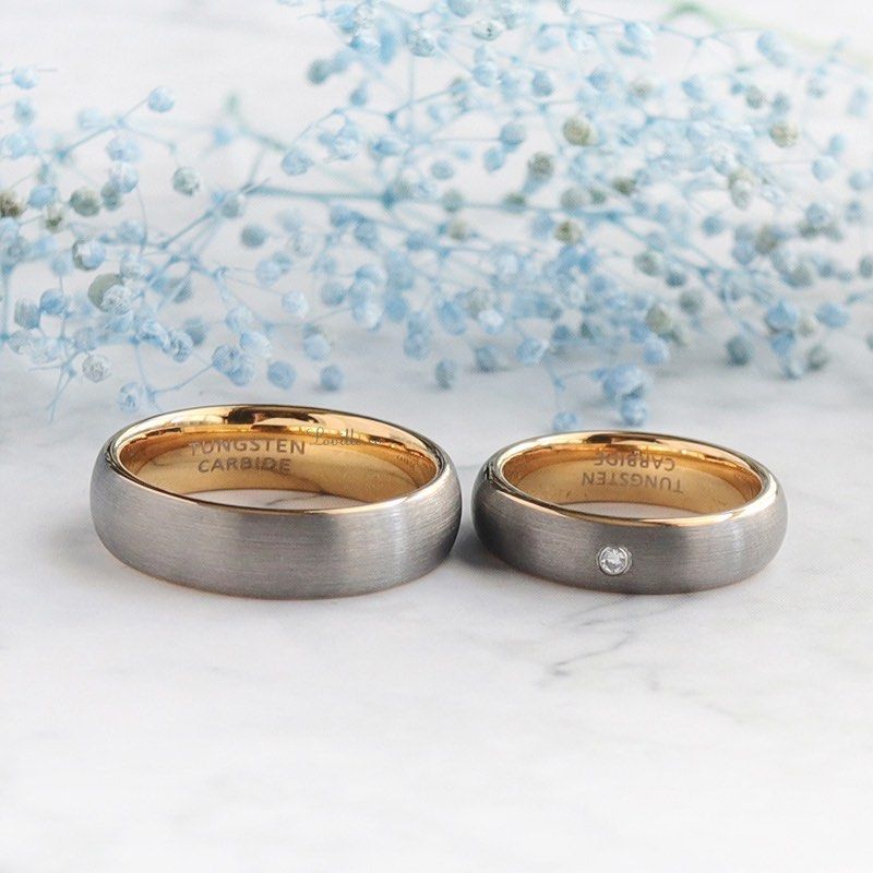 Gold wedding bands for couples top