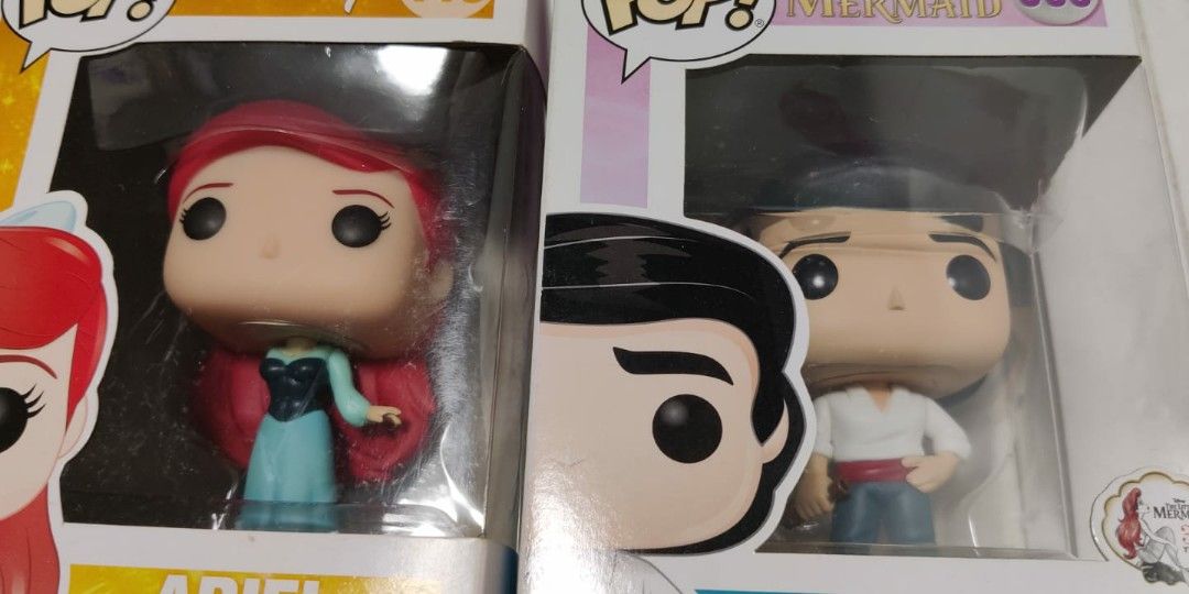 ariel blue dress funko The little Funko Pop mermaid! Disney Vinyl figurine Ariel Diamond 1362 main image 0