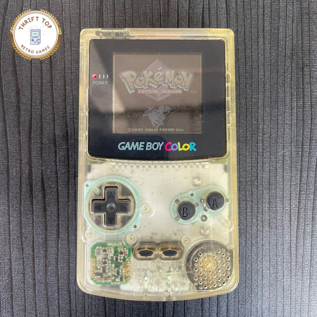 Gameboy Color Transparent Original Nintendo GBC 1998 on Carousell