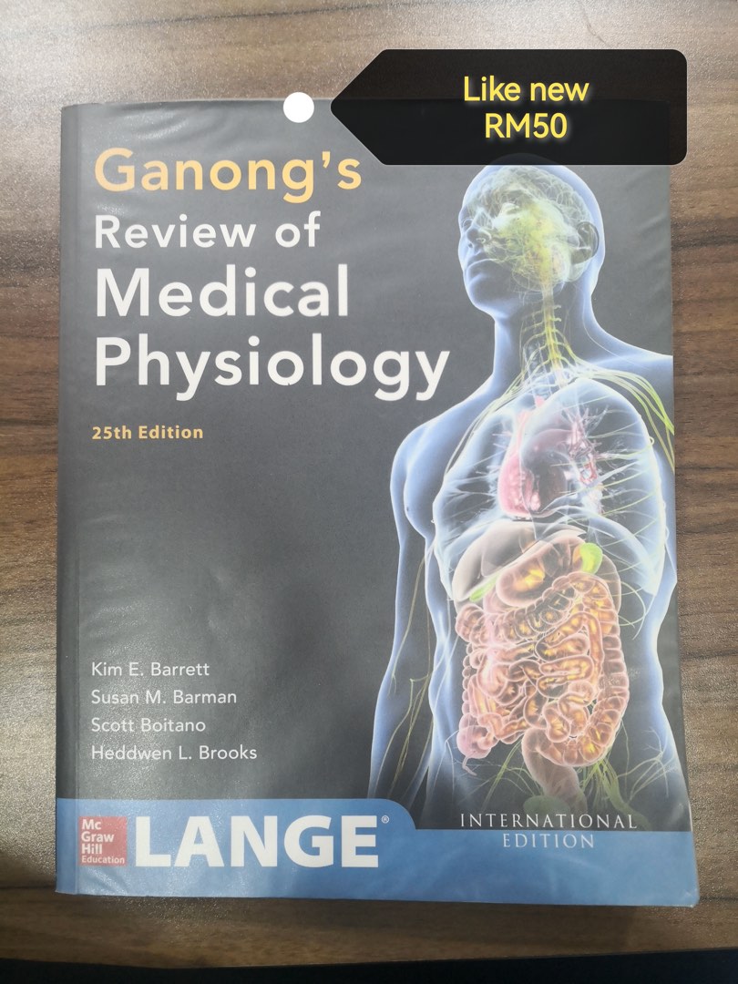 Ganong Physiology, Hobbies & Toys, Books & Magazines, Textbooks on ...