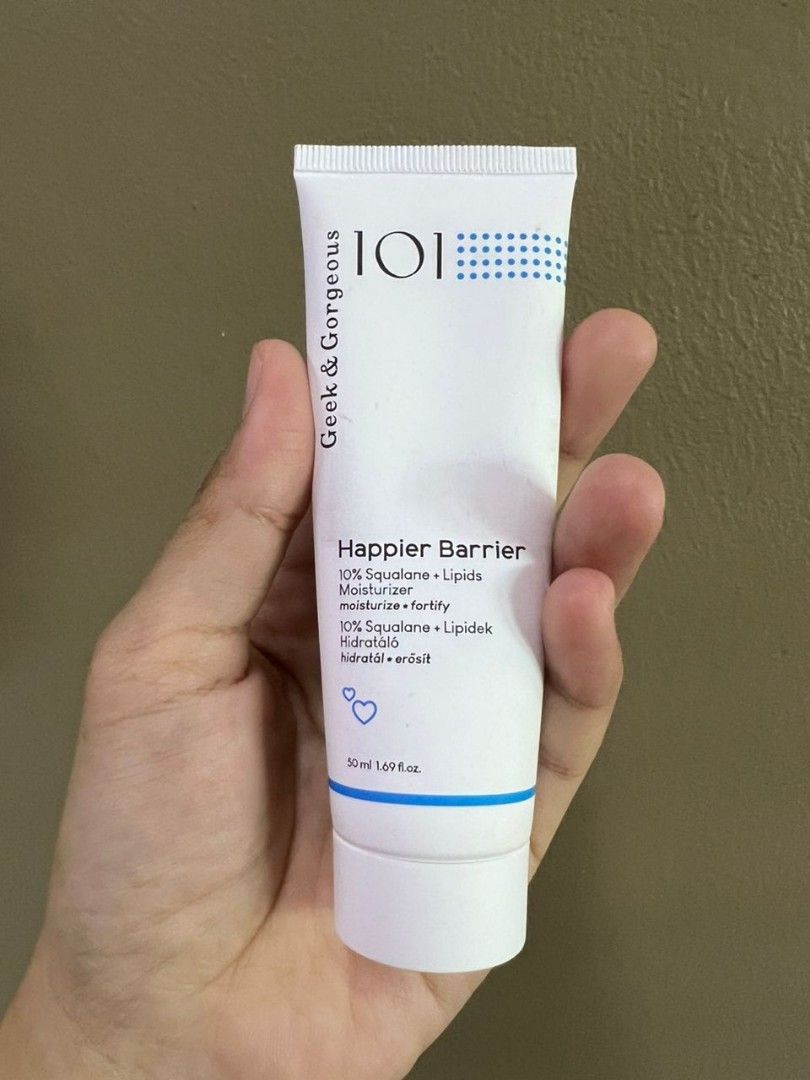 Geek & Happier Barrier cream moisturizer, Beauty & Personal Care, Face, Face Care on