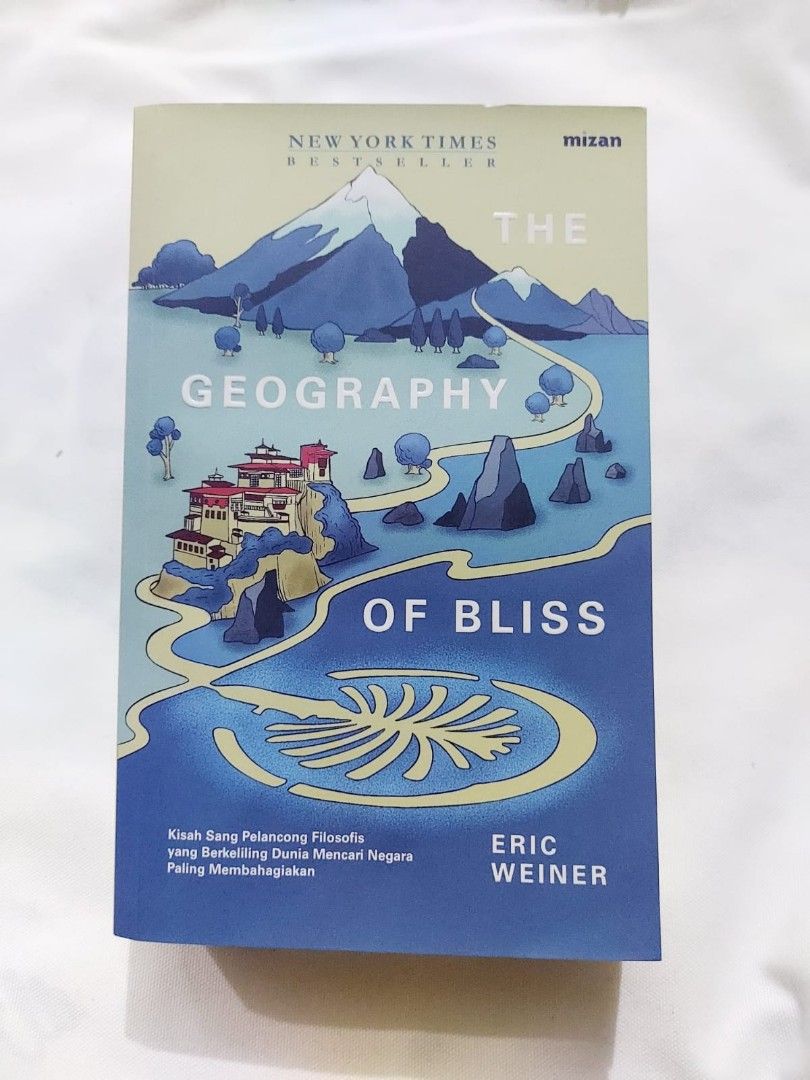 Geography of bliss eric weiner buku novel murah diskon original bahasa