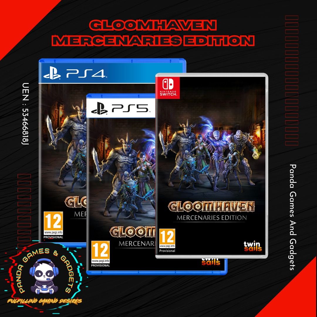  Gloomhaven Mercenaries Edition - PlayStation 5 : Video