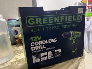 Greenfiels cordless drill 12V