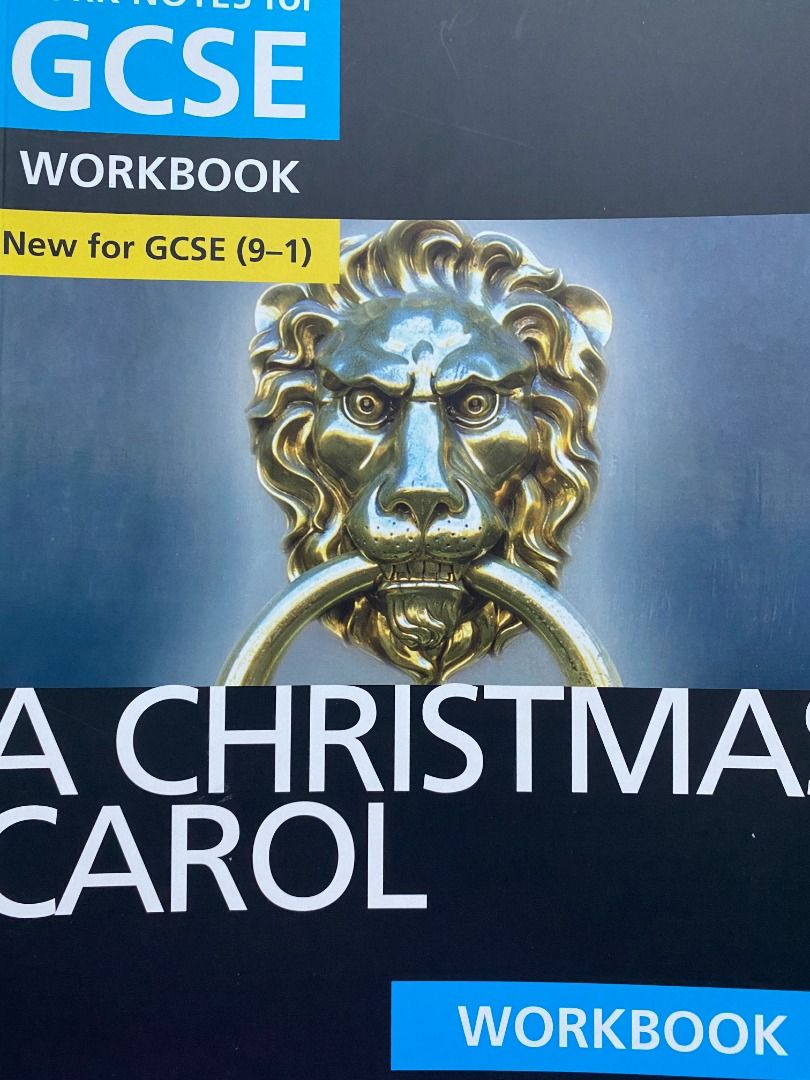 GSCE English Literature A Christmas Carol Workbook + Text Guide ...