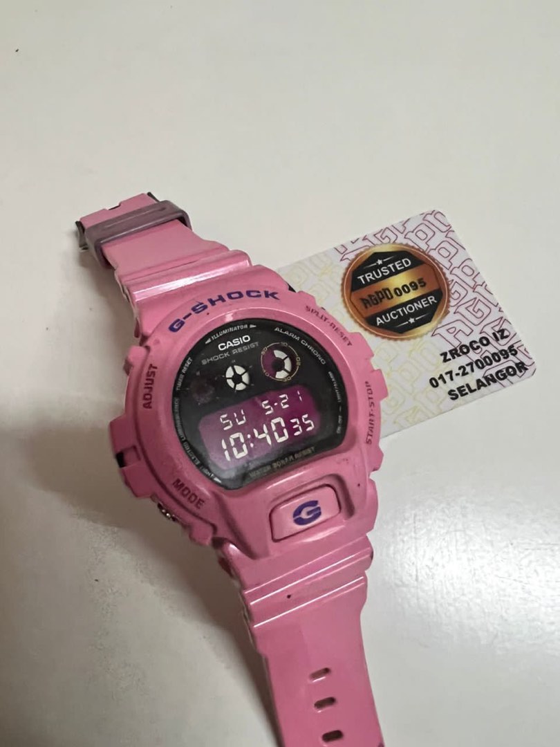 G shock pink colour top