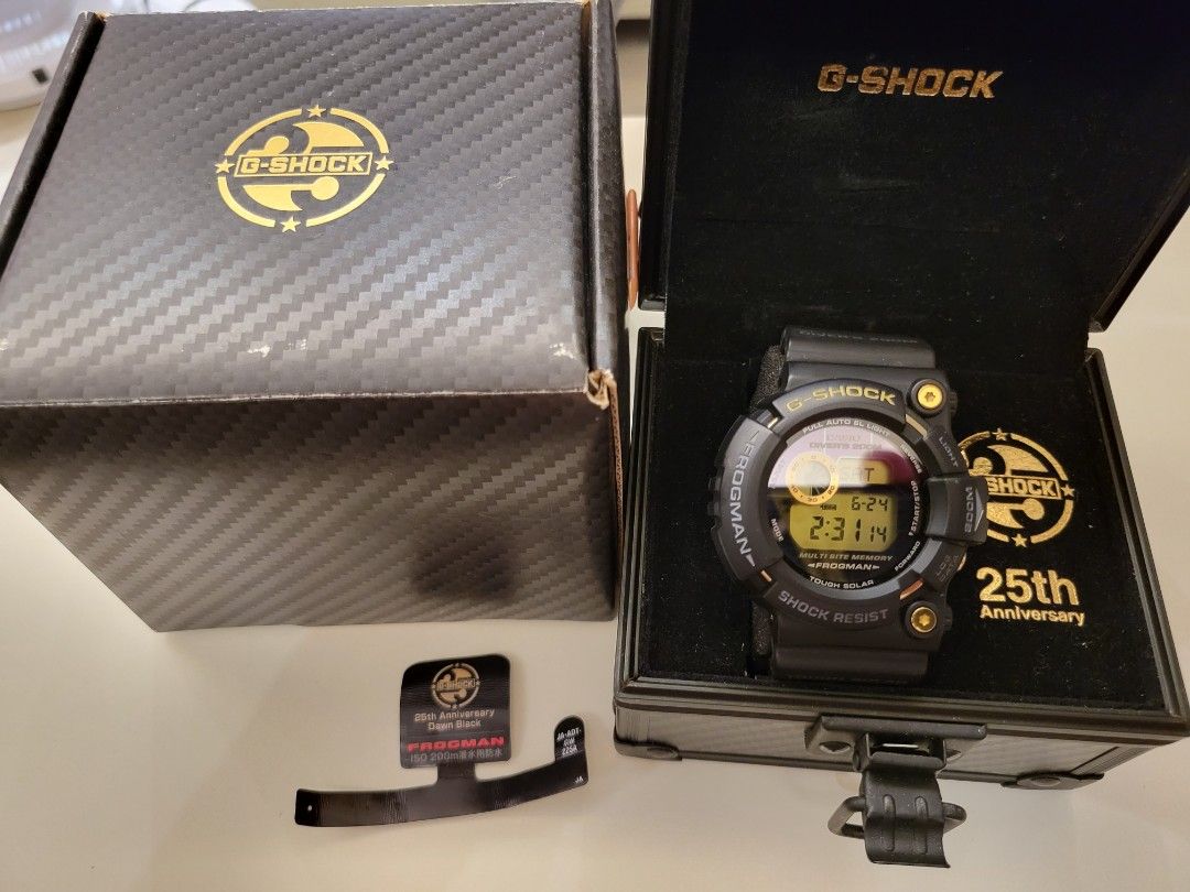G-SHOCK25thDawnBlackファッション - 時計