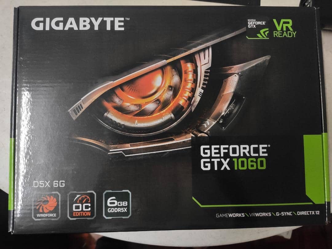 Gigabyte gtx 1060 clearance 6g
