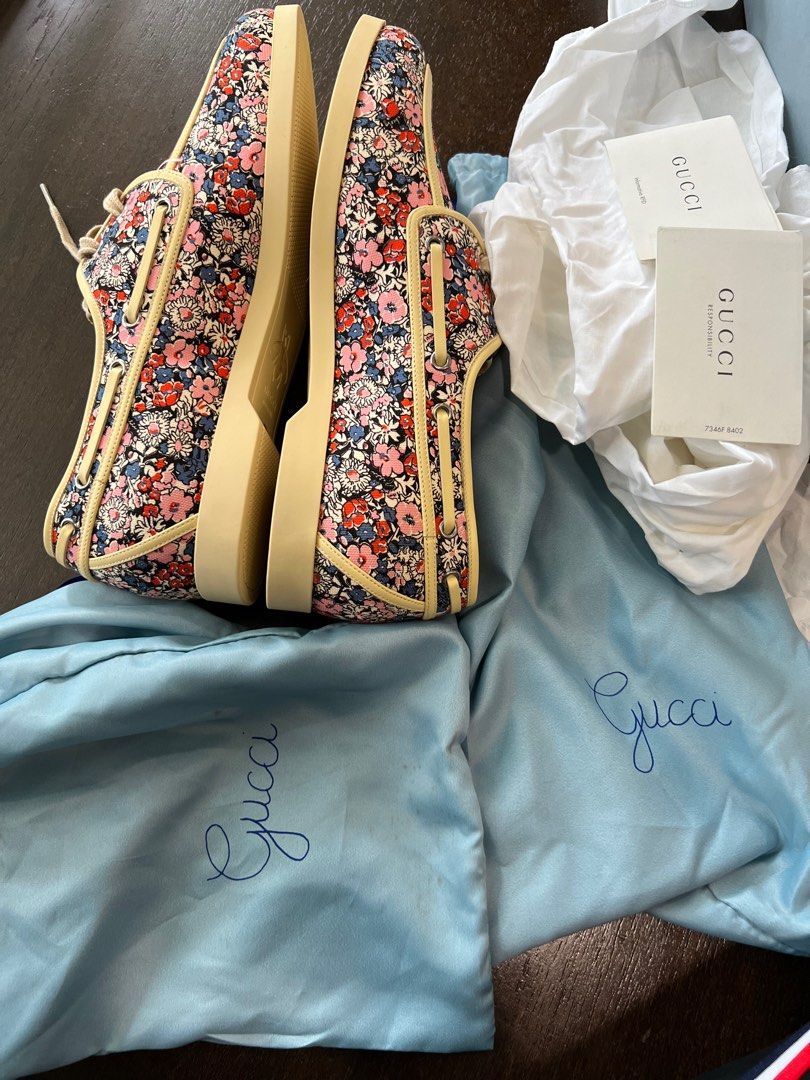 Gucci flower clearance shoes mens